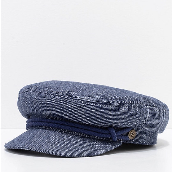 Brixton Denim/ Blue Fiddler Cap - Picture 5 of 6